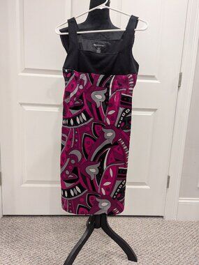 INC Colorful Silk Dress Sz 2